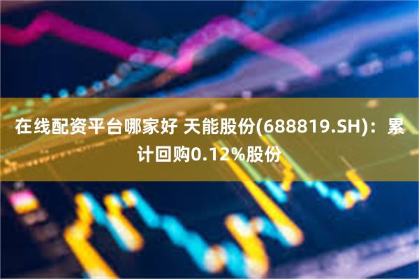 在线配资平台哪家好 天能股份(688819.SH)：累计回购0.12%股份